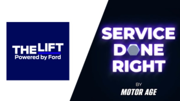 The Lift and Service Done Right logos.